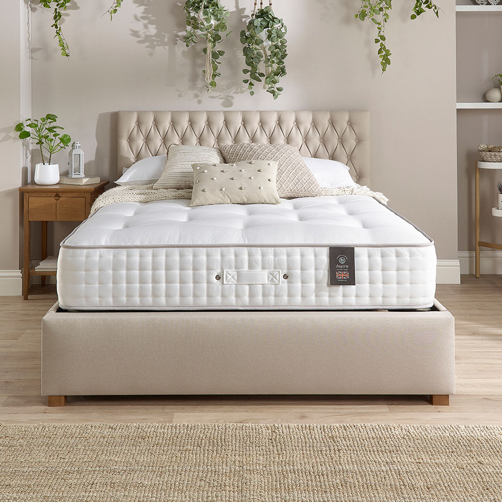 Aspire Small Single Natural Medium Firm Pocket Mattress Image 3