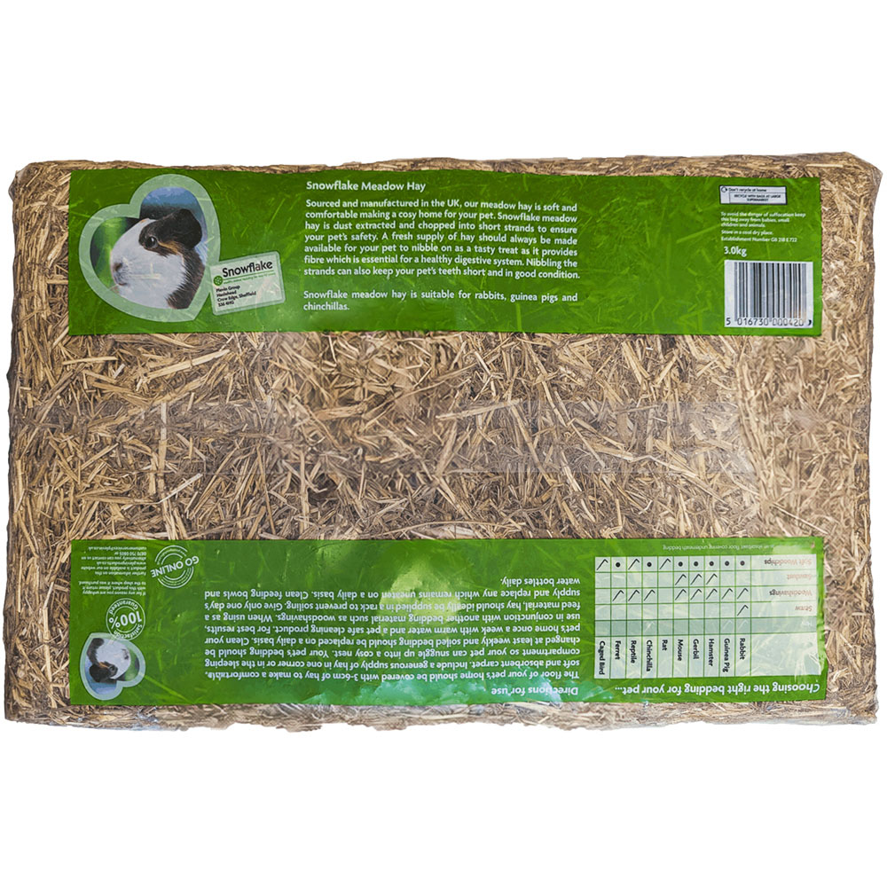 Snowflake Meadow Hay Natural Bedding Image 2
