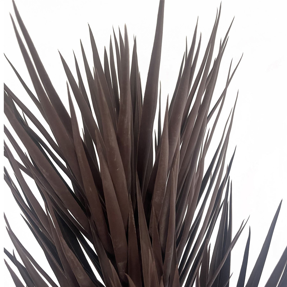 Botanik Dark Red and Brown Yukka Artificial Tree Plant 5ft Image 4