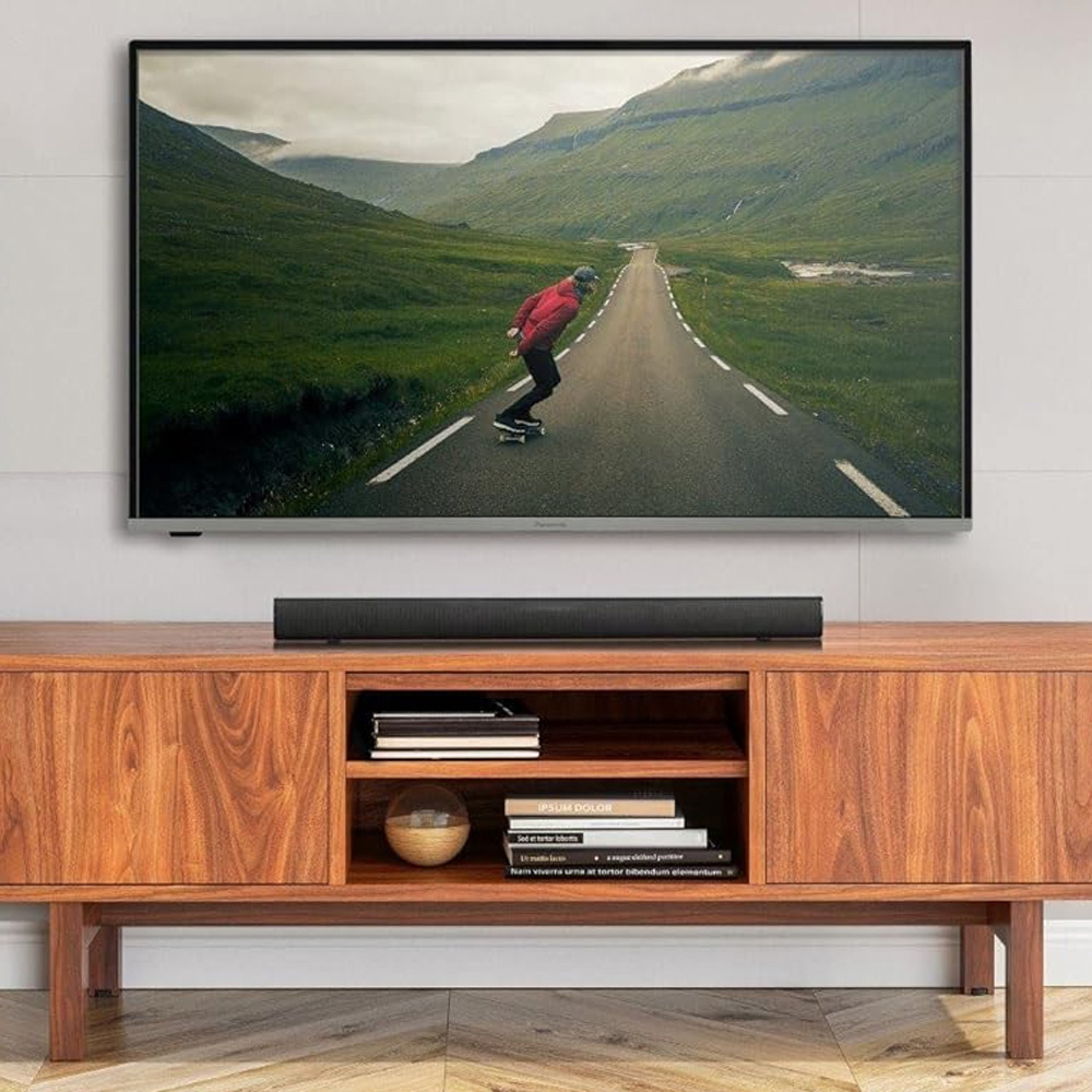 Panasonic SC-HTB100 Black Slim Soundbar 45W Image 2