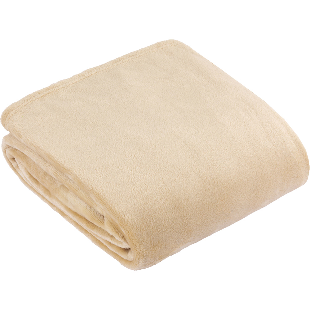 Furn Harrow Natural Fleece Throw 140 x 180cm Image 1