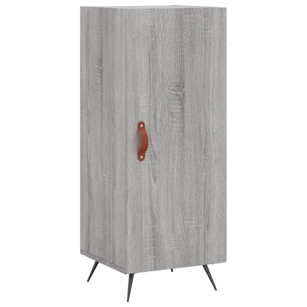 vidaXL 2 Door Grey Sonoma Highboard Image 5