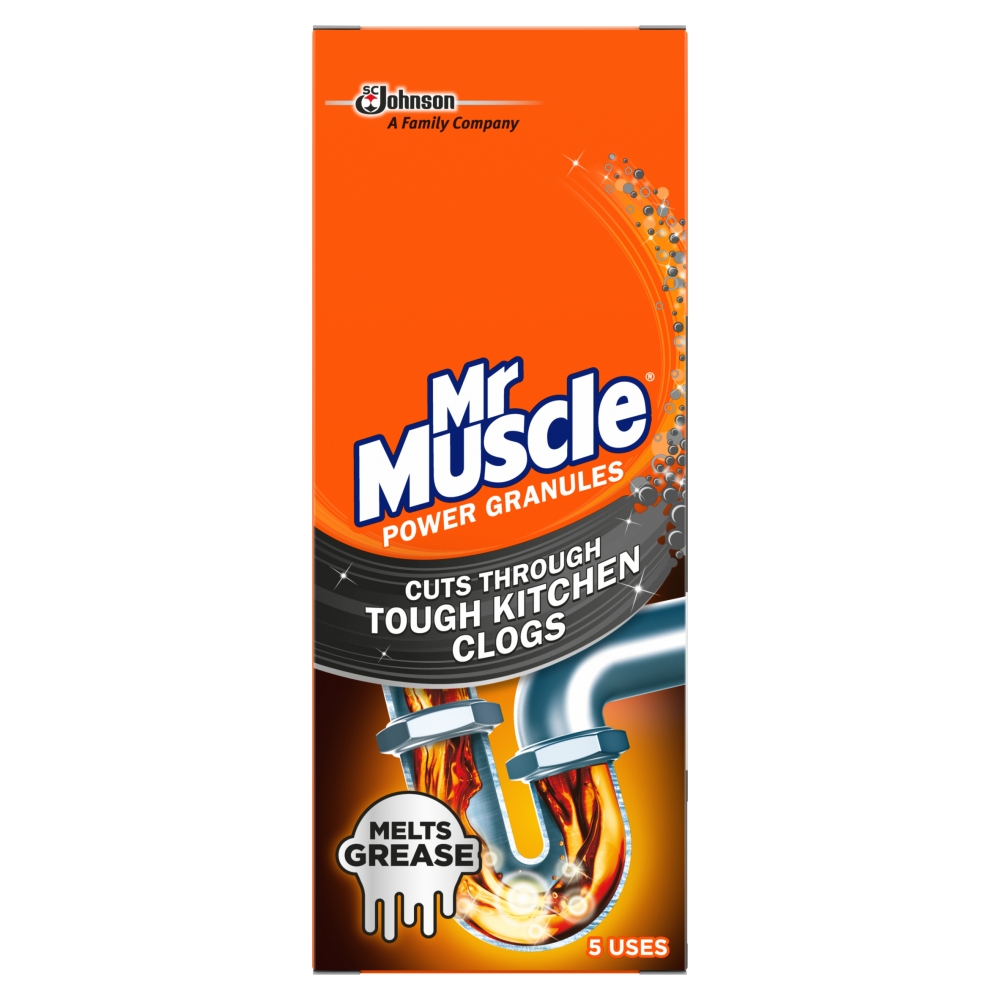 Mr Muscle Kitchen Drain Unblocker 250g Image 2