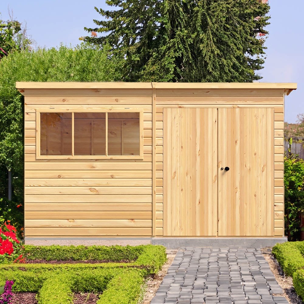 Shire 12 x 6ft Ranger Pent Shed Image 6