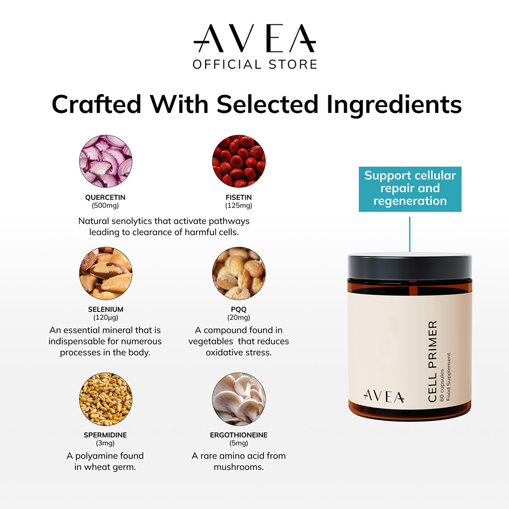 Avea Cell Primer Capsules 60 Pack Image 4