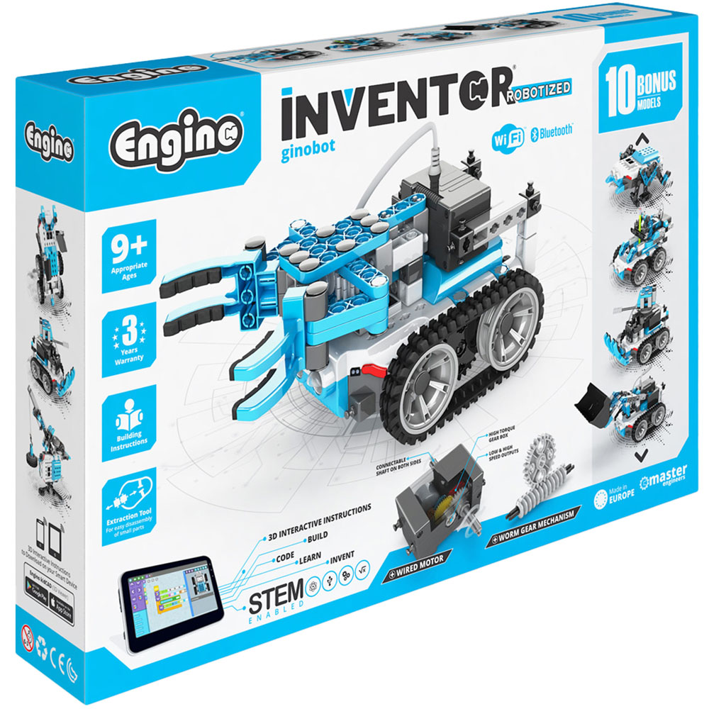Engino Inventor Robotized Ginobot Building Set Image 1