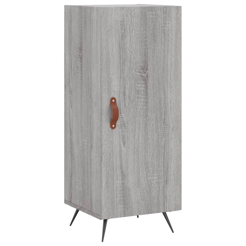 vidaXL 2 Door Grey Sonoma Highboard Image 7