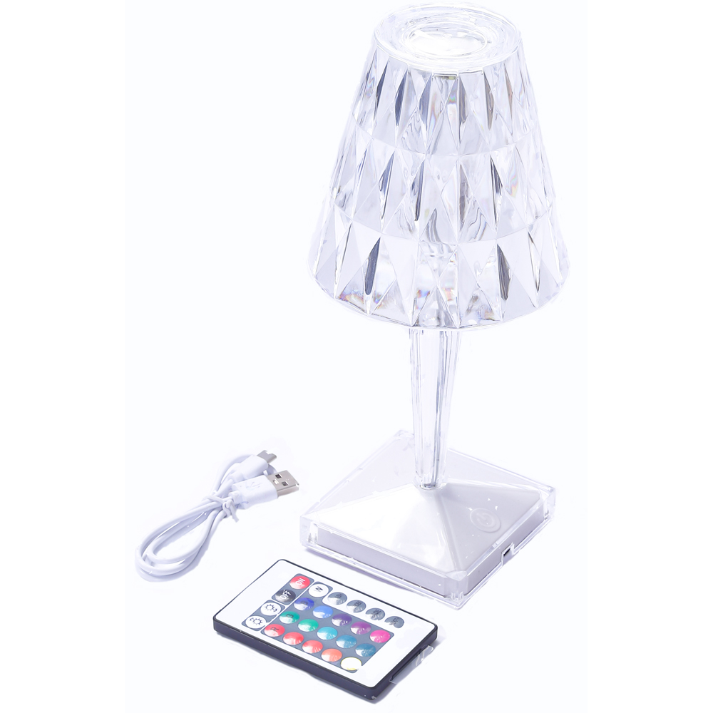 Avilo Acrylic Rechargeable Touch Lamp Image 3