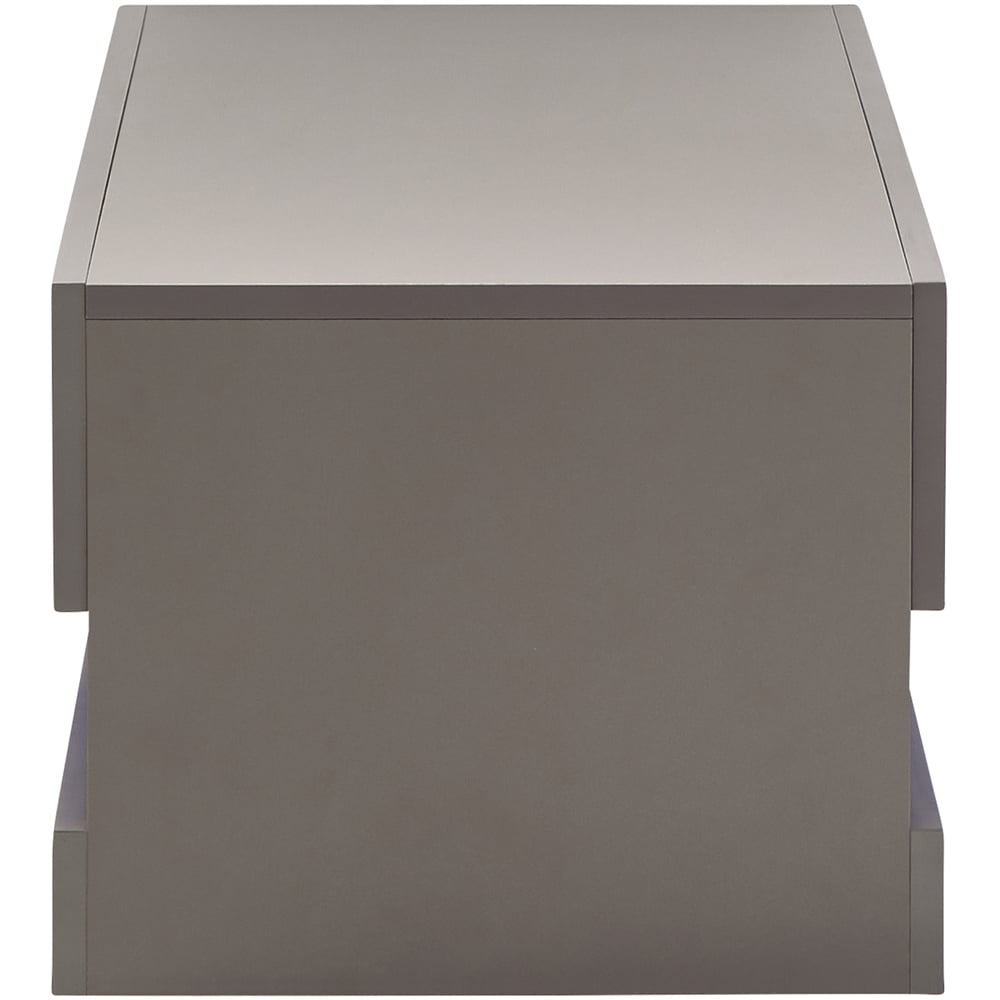 GFW Galicia Grey LED Lift Up Coffee Table Image 6