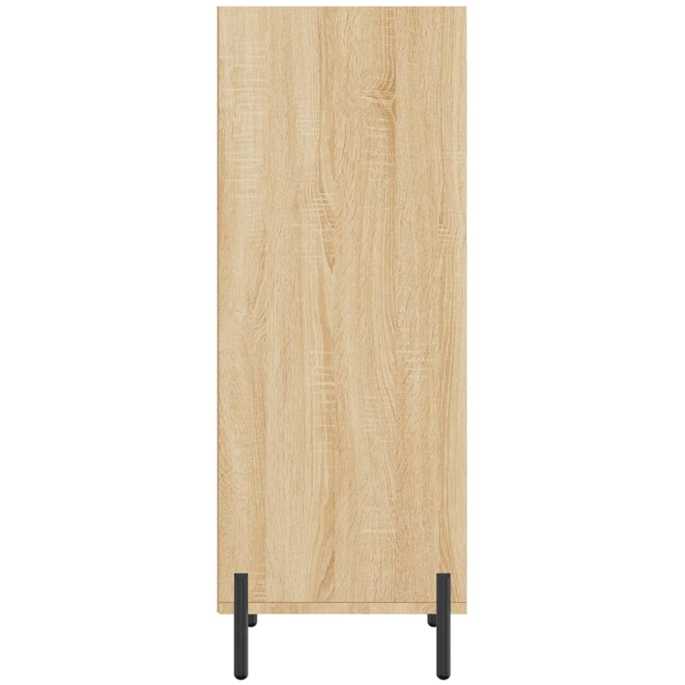 vidaXL 3 Shelf Sonoma Oak Sideboard Image 5