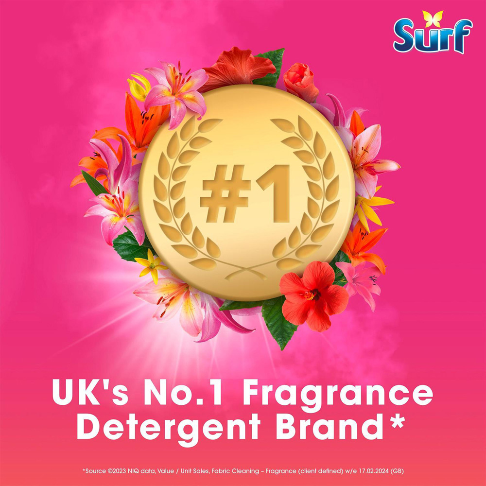 Surf Tropical Lily Laundry Washing Powder XXL 95 Washes 4.75kg Image 7