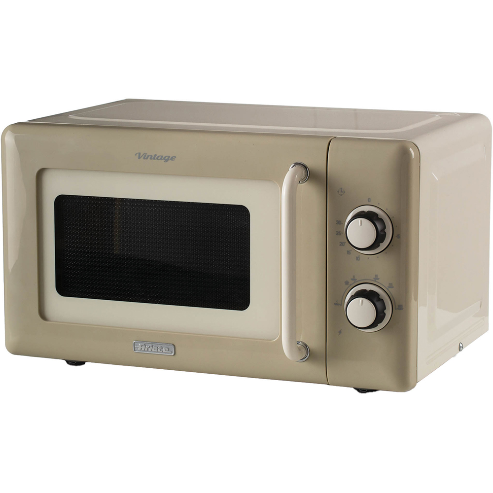 Ariete AR3960 Cream 20L Vintage Mechanical Microwave 800W Image 3