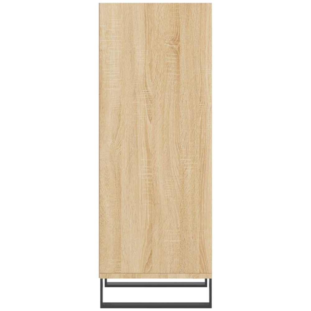 vidaXL 3 Shelf Sonoma Oak Sideboard Image 5