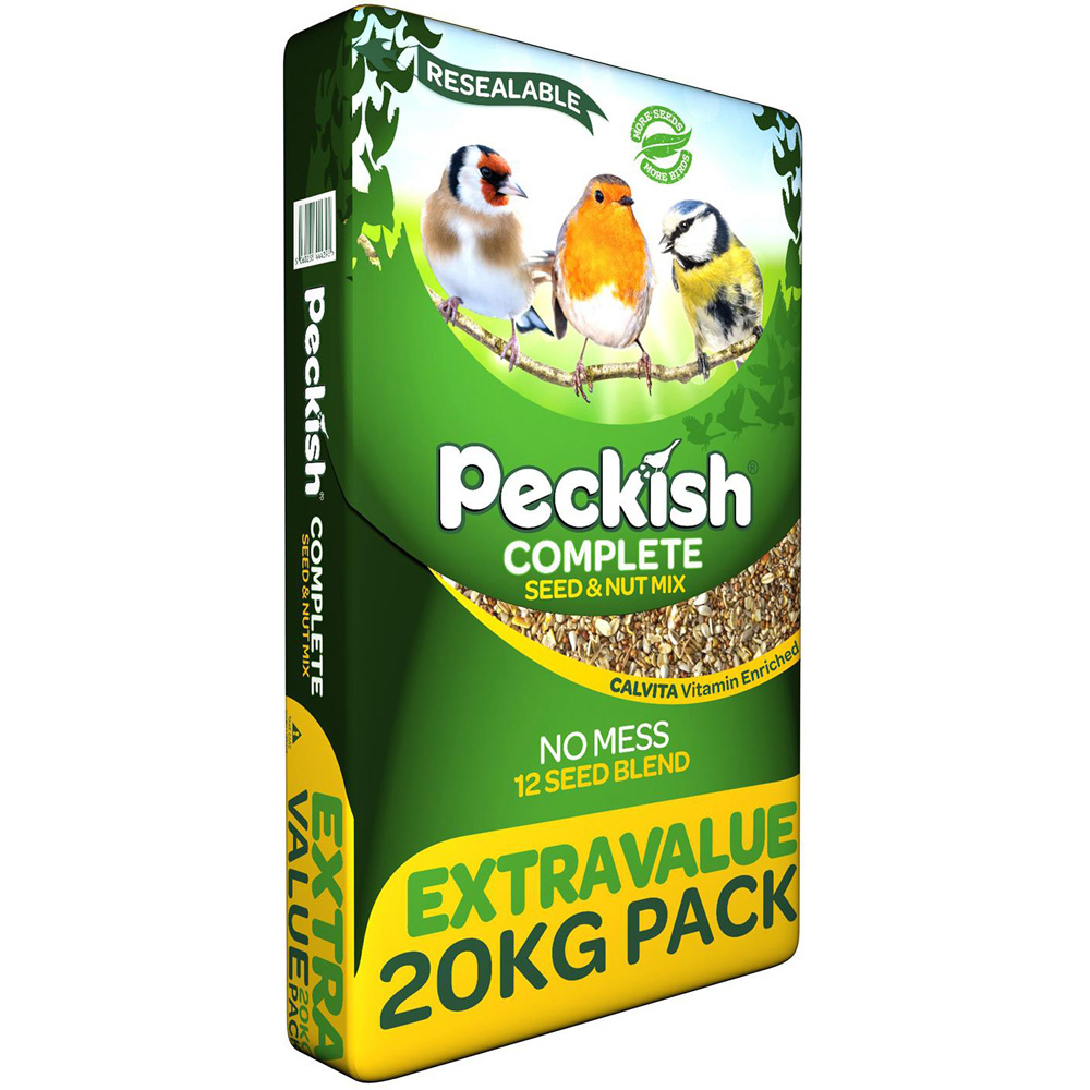 Peckish Complete Seed and Nut Mix Wild Bird Food 20kg Image 1