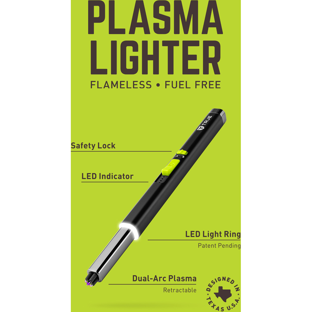 True Utility Flameless Fuel-Free Rechargeable Plasma Arc Lighter Wand with Flexible Neck and LED Image 5