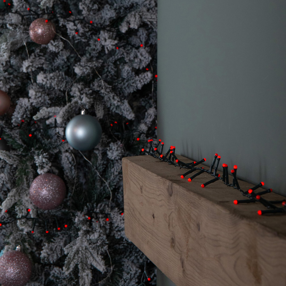Samuel Alexander BerryBrights 360 Red LED Battery Operated Christmas String Lights 9m Image 9