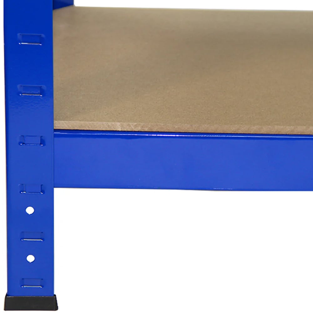 Monster Racking T-Rax Heavy Duty Blue Shelving Units 75cm 3 Pack Image 6