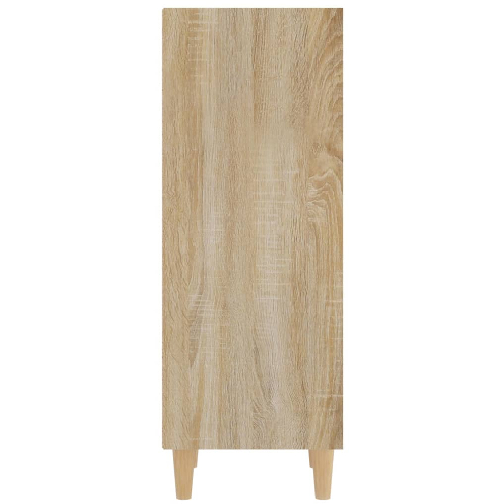 vidaXL 3 Shelf Sonoma Oak Sideboard Image 5