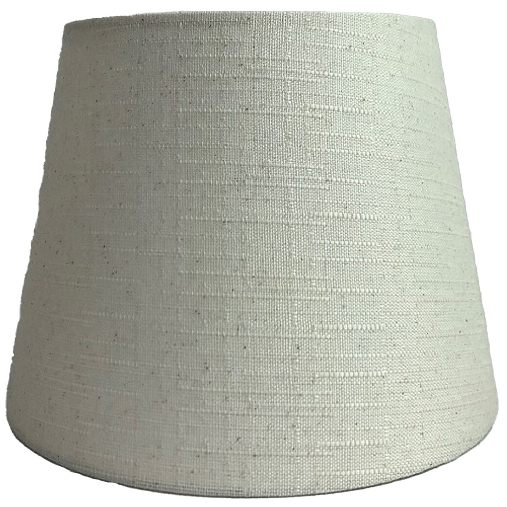 Linen Tapered Shade - Oatmeal / 20cm Image