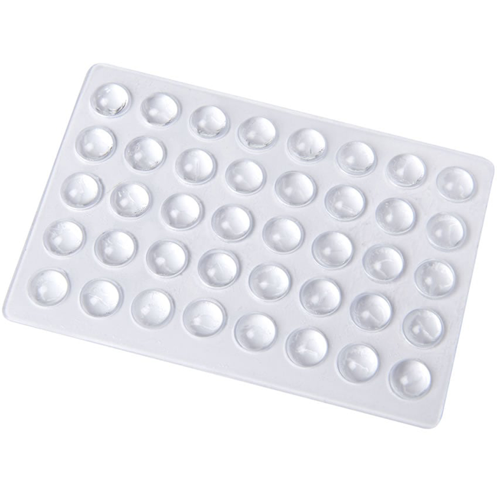 Wilko Small Clear Bumper Stops 40 Pack Image