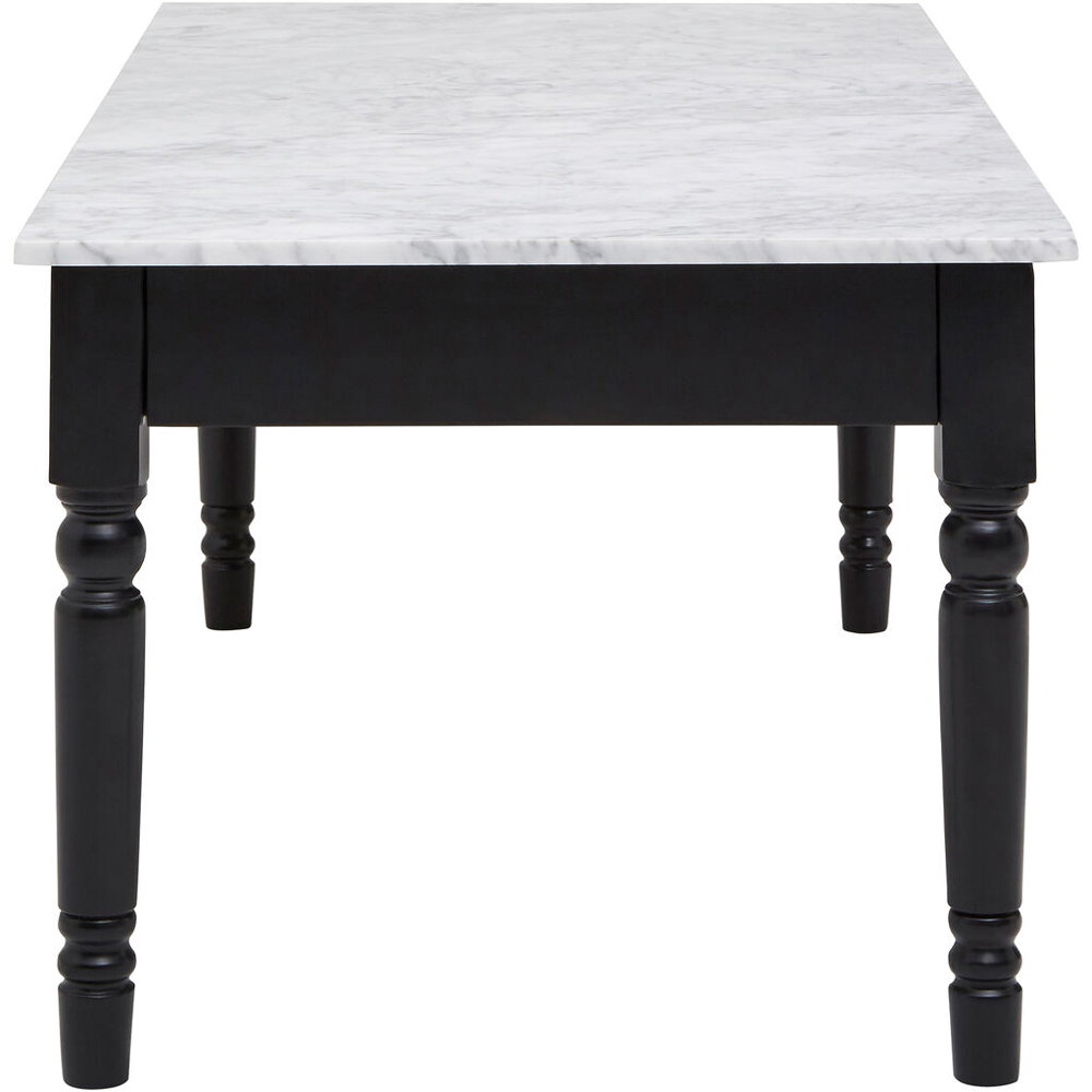 Premier Housewares Marble Top Coffee Table Image 3