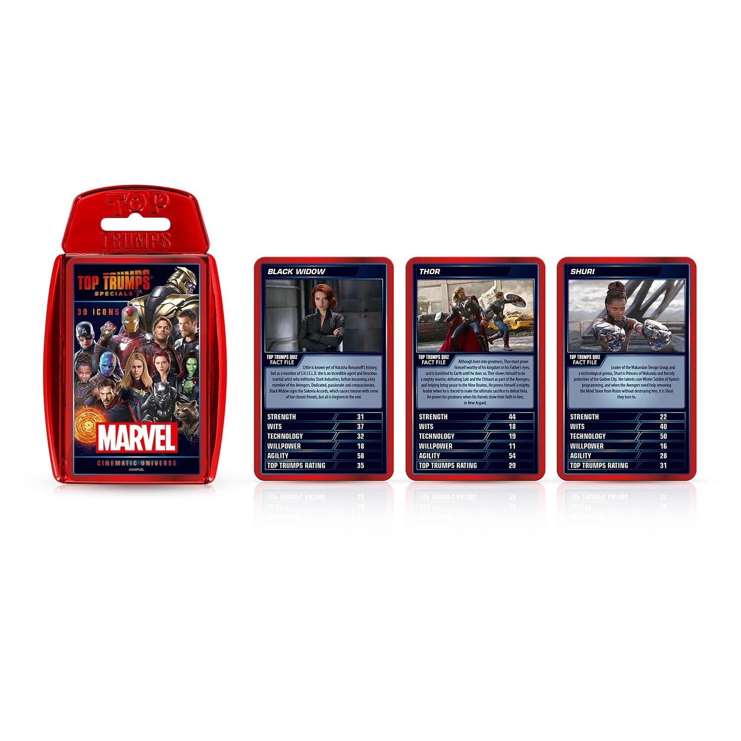 Top Trumps Marvel Cinematic Universe - Red Image 2