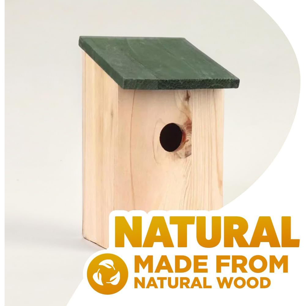 Marco Paul Wooden Traditional Bird House 3 Pack Image 5