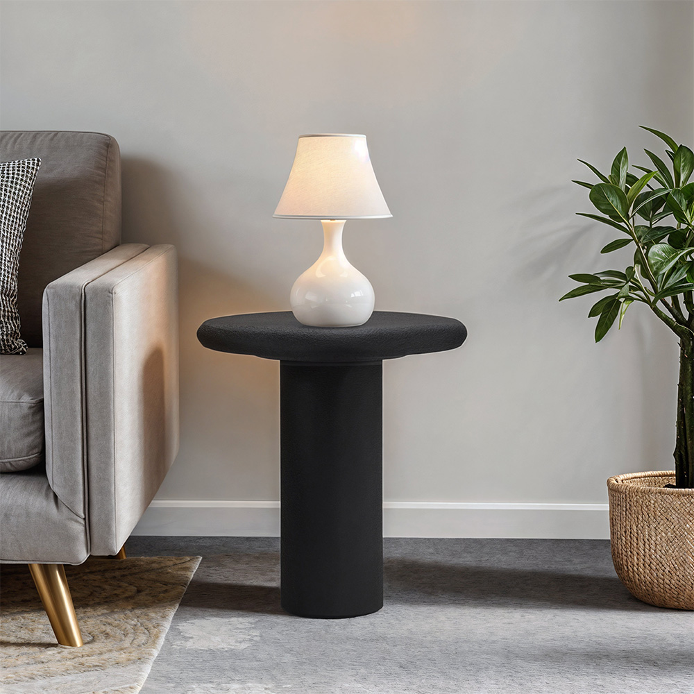 IH Design Udaipur Black Pentagon Side Table Image 5