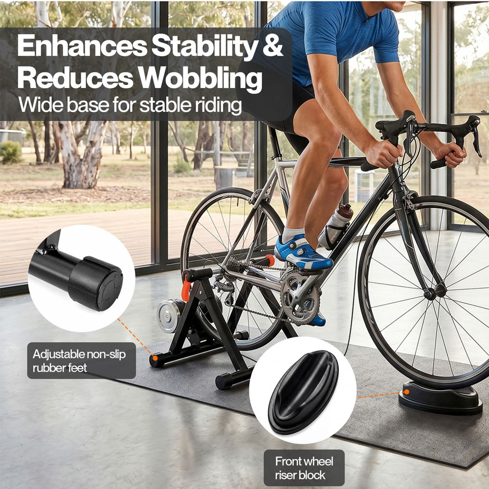 Monvelo 6-Level Resistance Indoor Magnetic Bike Turbo Trainer Image 4