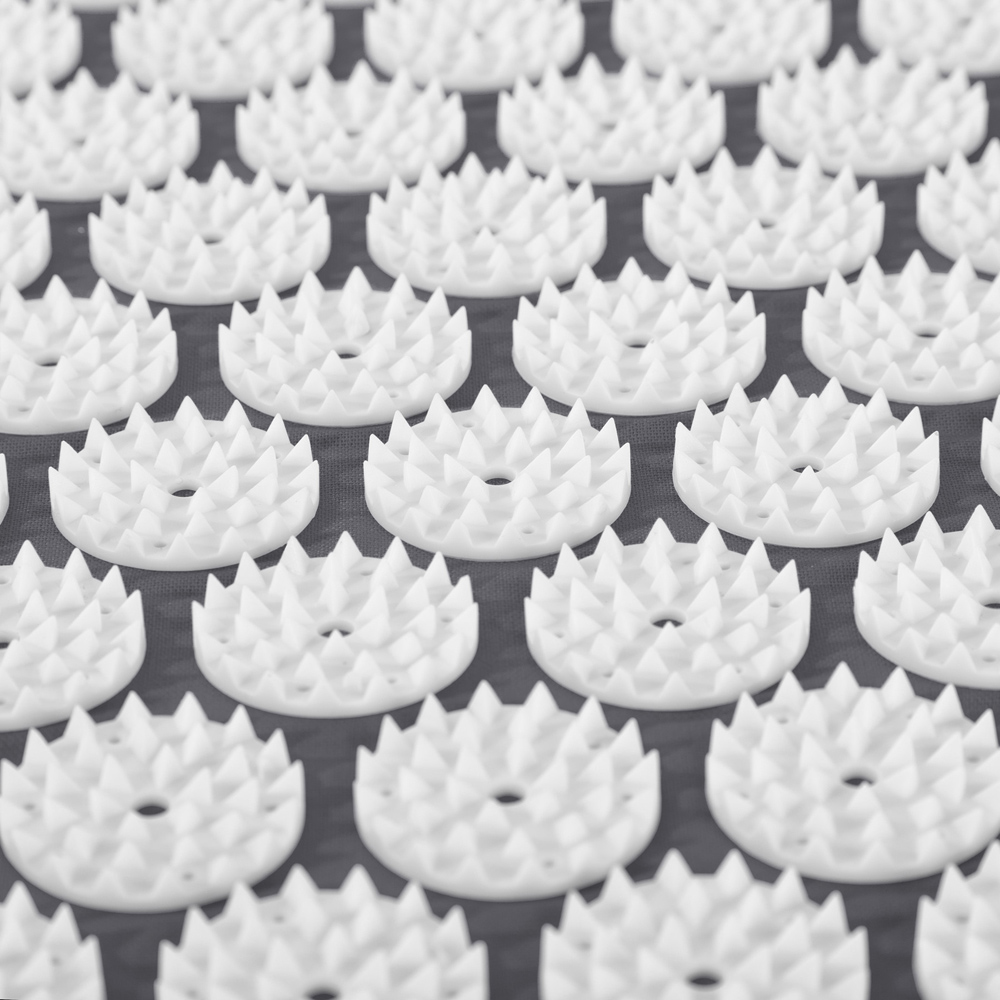 tectake Grey Acupressure Mat Set with Bag Image 4