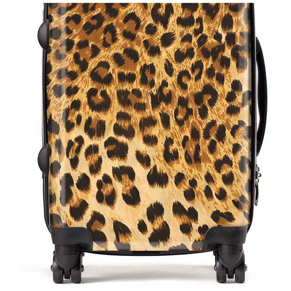 Warren Reed Designer Cabin Wild Animal Pattern Suitcase Image 2