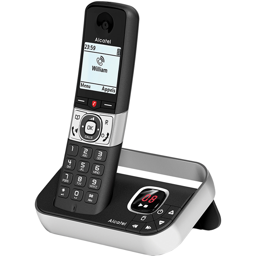 Alcatel F890 DECT Phone with Answer Machine and Call Block Single Image 4