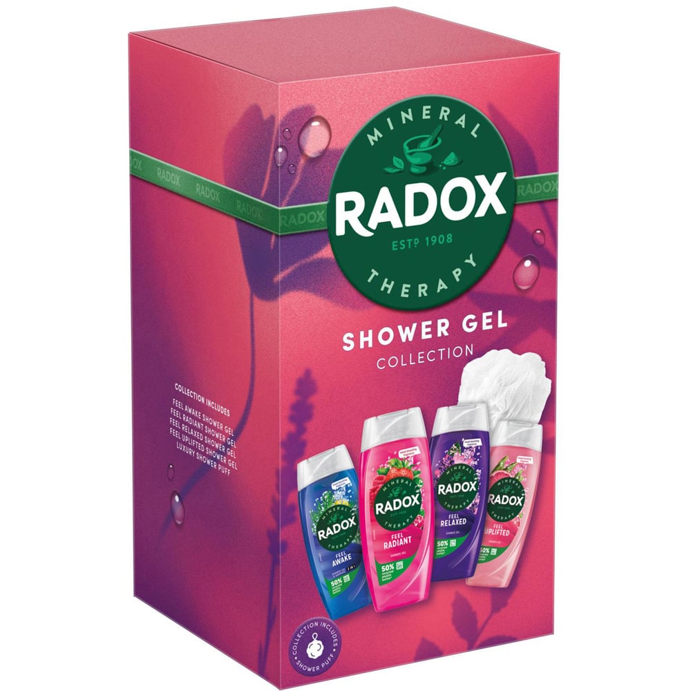 Radox Feel Uplifted Relaxed Radiant and Awake Shower Gel Bundle 3 Pack Image 4