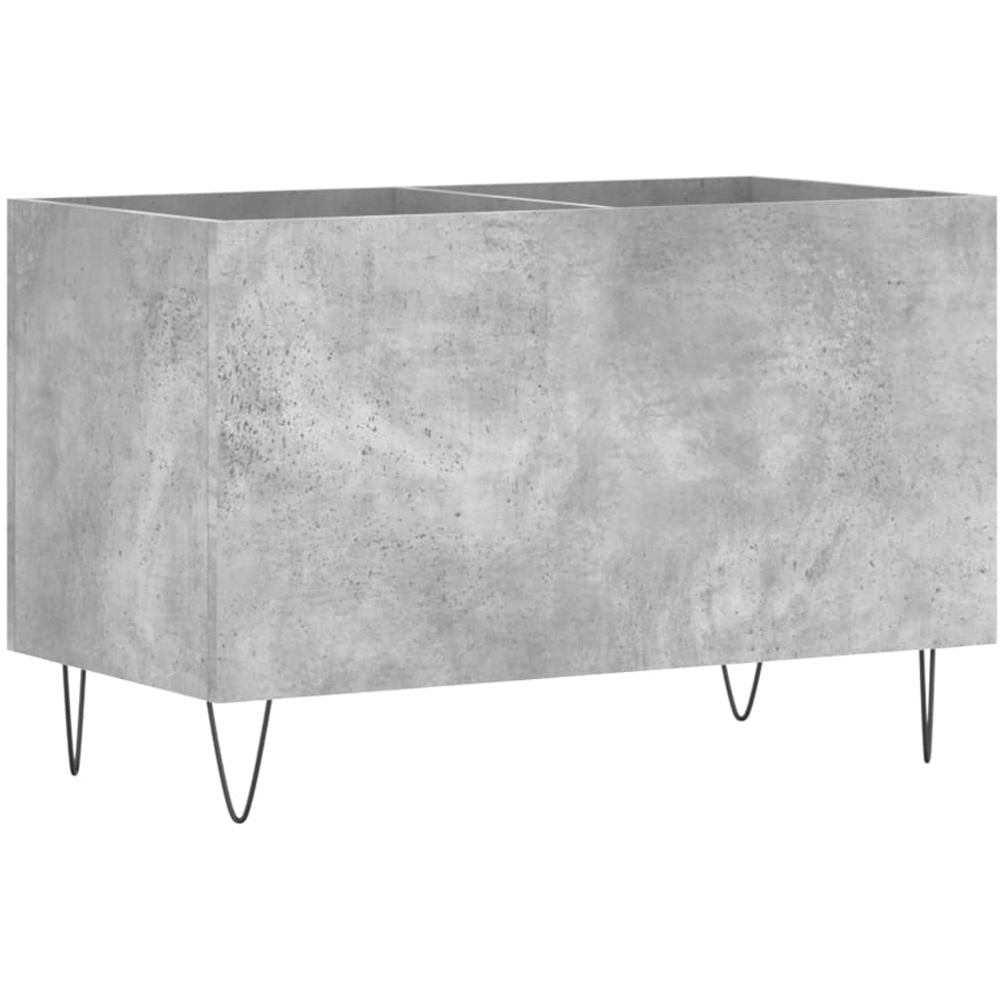 vidaXL Concrete Grey Record Cabinet Image 6