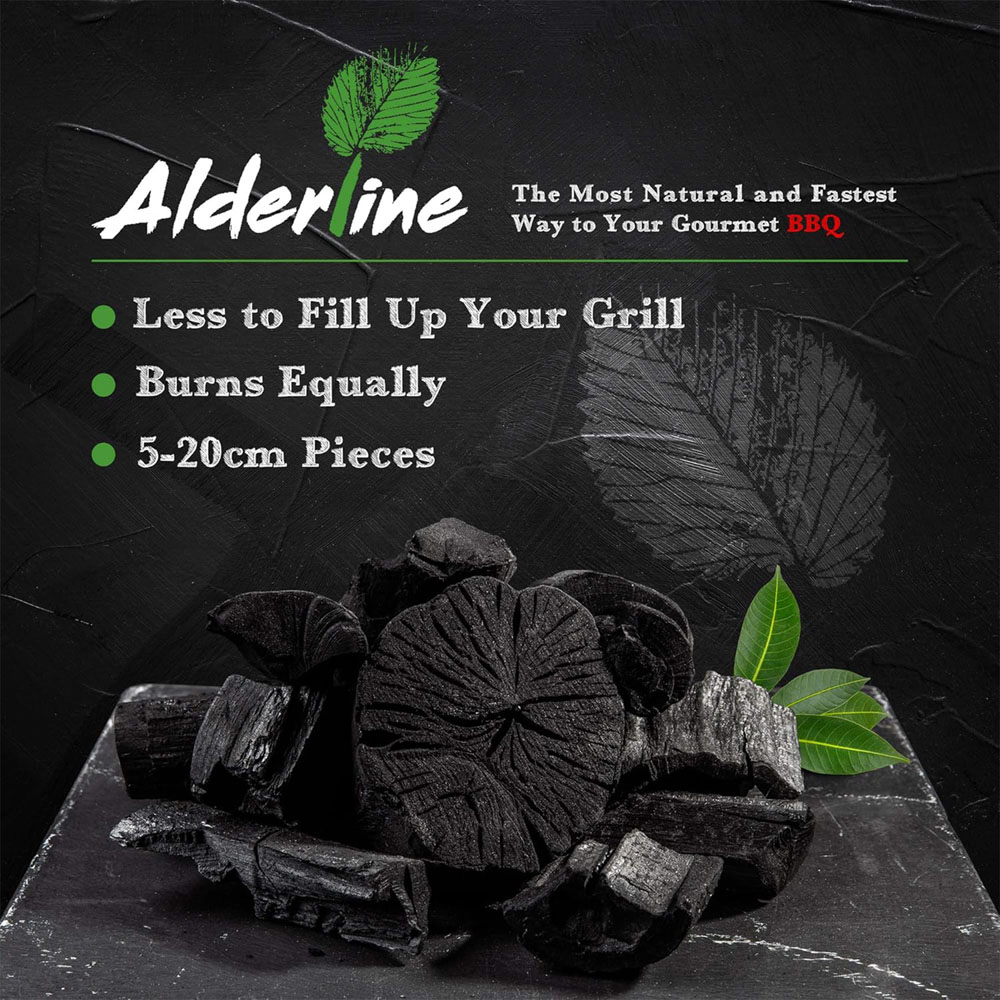 RoyalFire Alderline Pure Alder Charcoal Bag 12kg Image 4