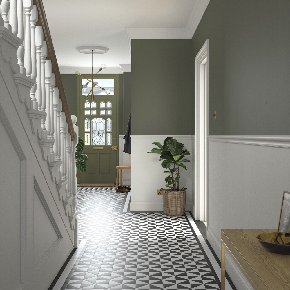 Dulux Heritage Walls and Ceilings Ash White Velvet Matt Emulsion Paint Tester Image 8