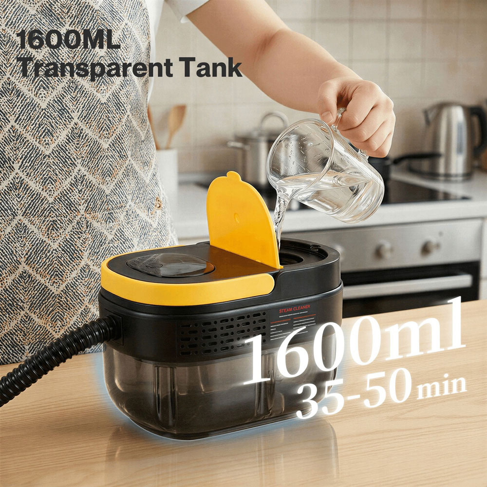 Spector SM2005-BK-UK High Temperature Steam Cleaner with Accessories 1500W Image 5