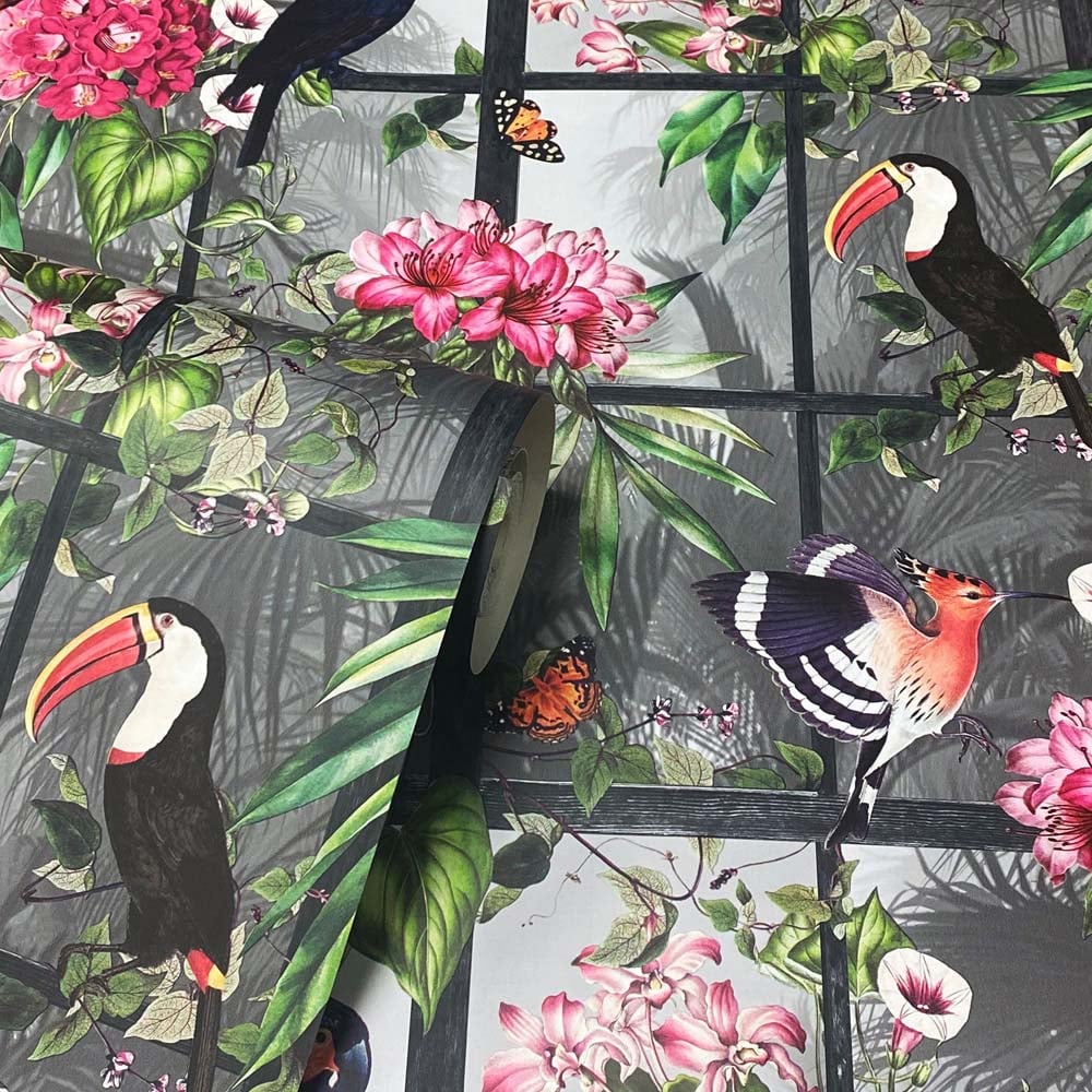 Arthouse Cuban Tropicana Multicolour Wallpaper Image 2