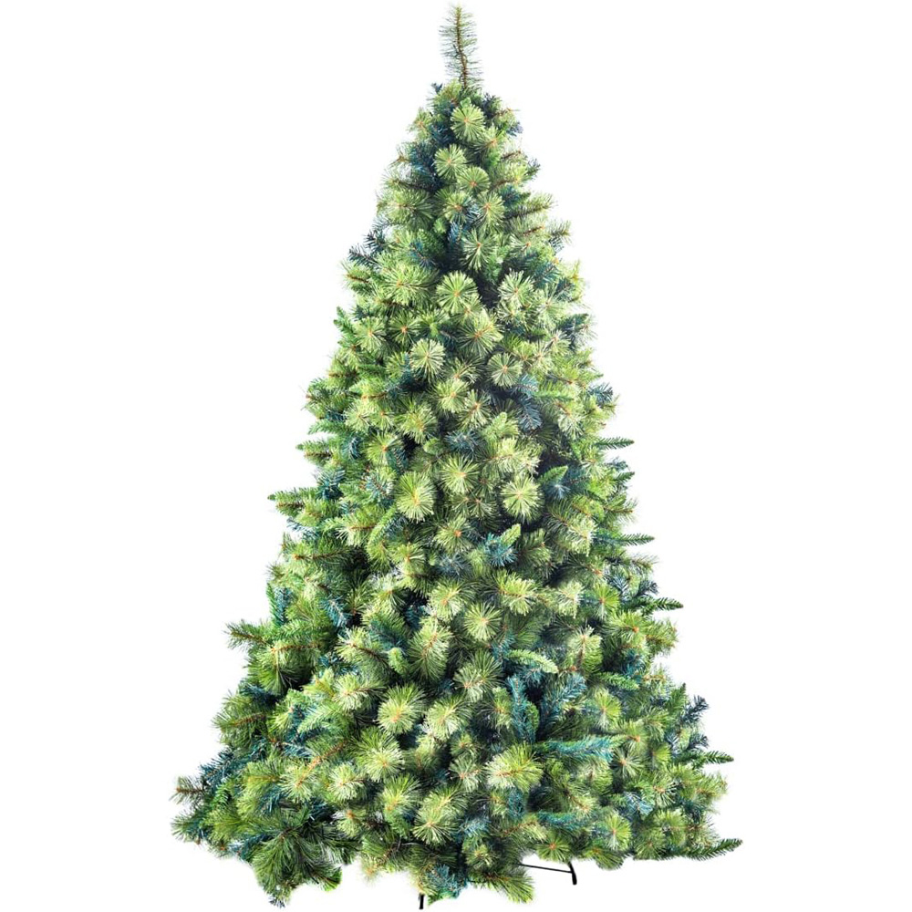 Shatchi Pre-Lit Warm White LED Kentucky Artificial Christmas Tree 7ft Image 1
