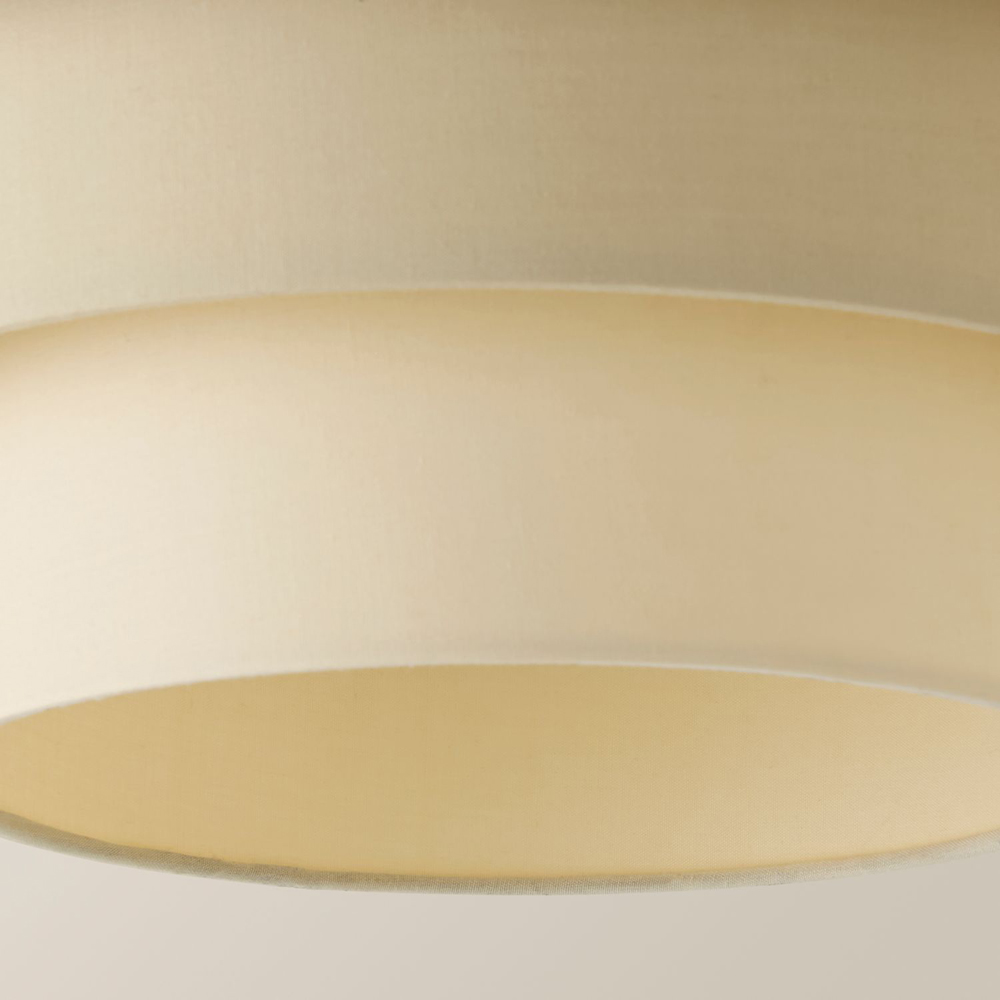 ValueLights Aztec 3 Tier Beige Fabric Easy Fit Ceiling Pendant Lamp Shade 30cm Image 5