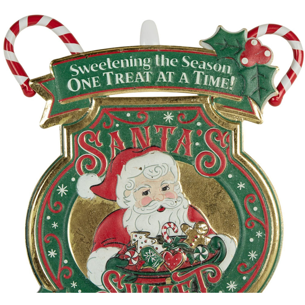 Santa's Sweet Shop Wall Hanging Image 3