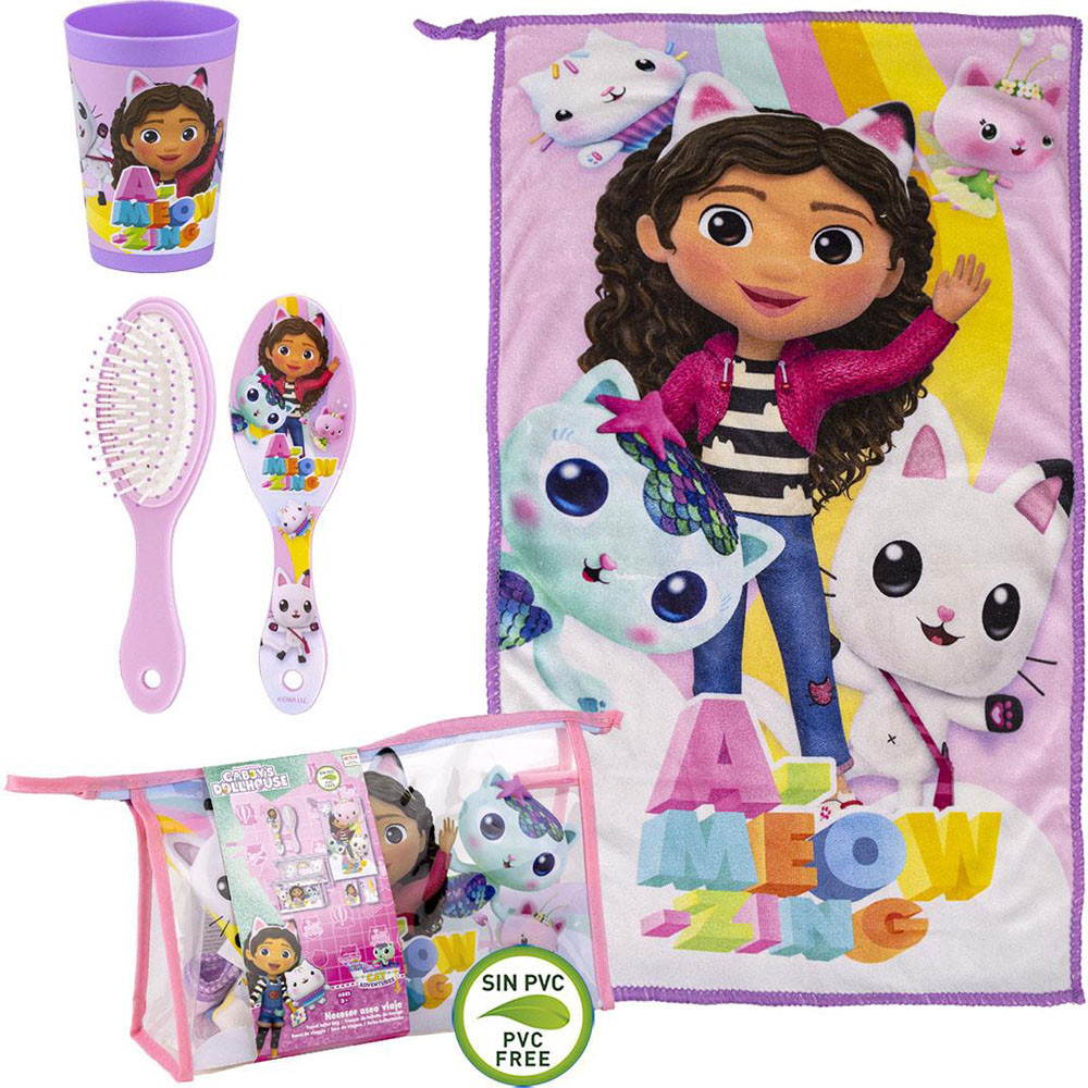 Gabby's Dollhouse 3D Backpack and Accessories Set Image 4