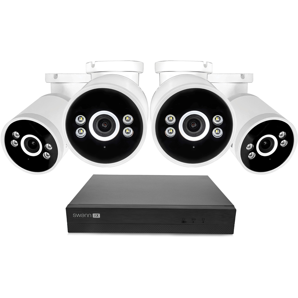 Swann AdvancedX Wired NVR CCTV 4K Bullet Camera Kit with 1TB HDD Storage Image 4