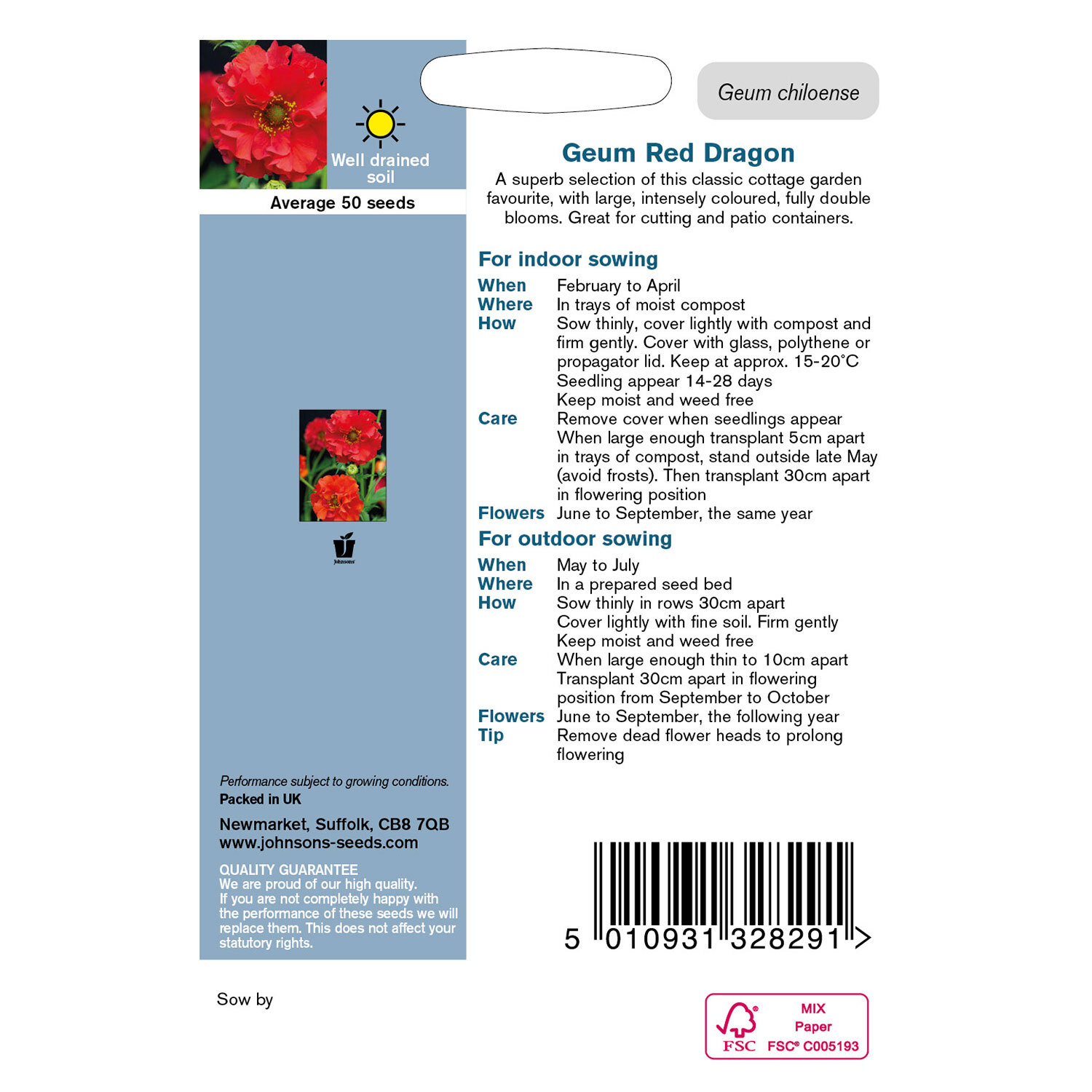Red Dragon Geum Seeds Image 2