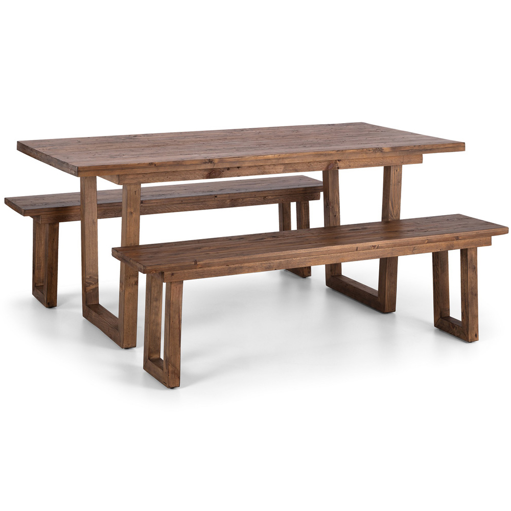 Julian Bowen Woburn 2 Seater Wooden Dining Table Image 4