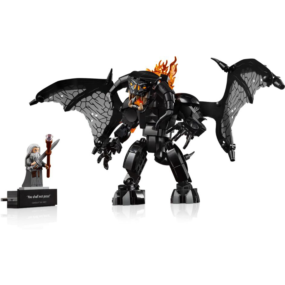 LEGO Icons 10367 The Lord of the Rings Balrog Book Nook Set Image 6