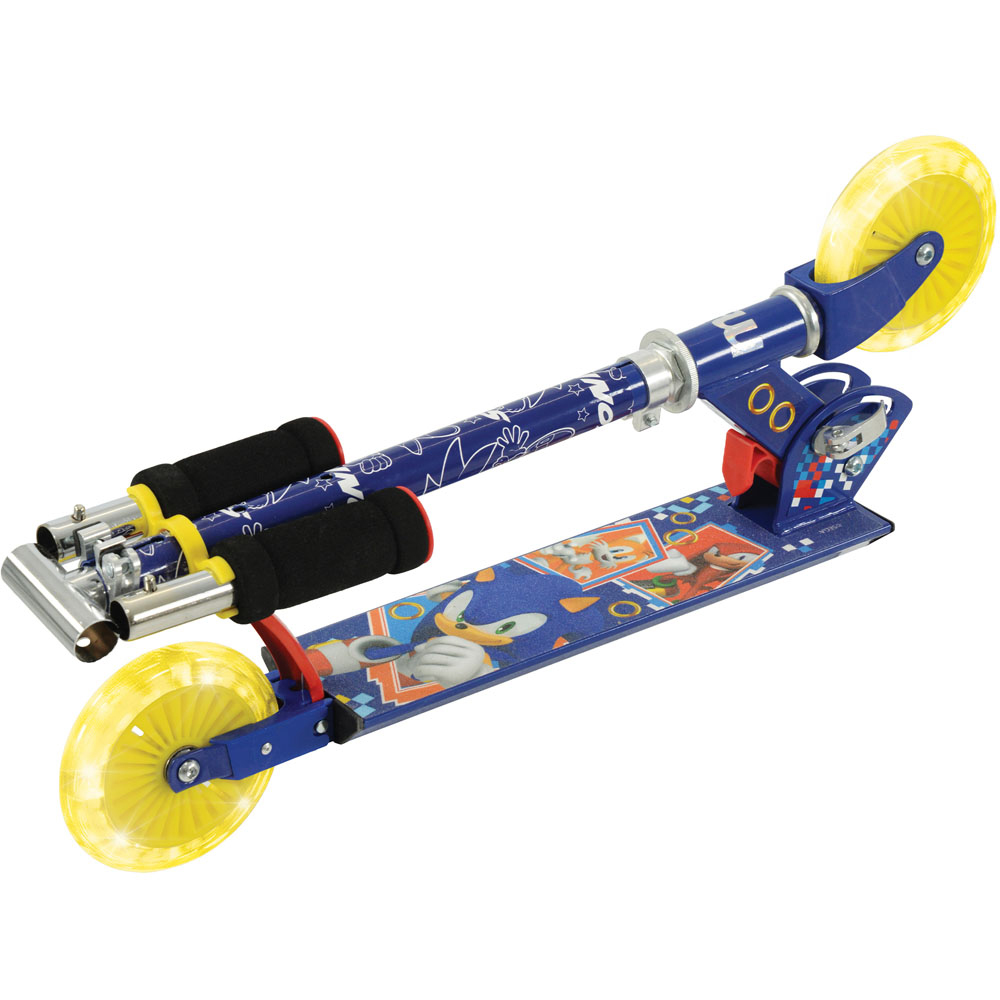 Sonic Folding Inline Scooter with Light-Up Wheels Image 3