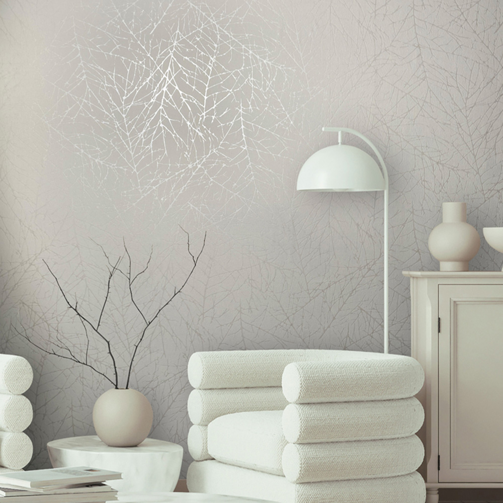 Galerie Industrial Effects Textured White Wallpaper Image 4