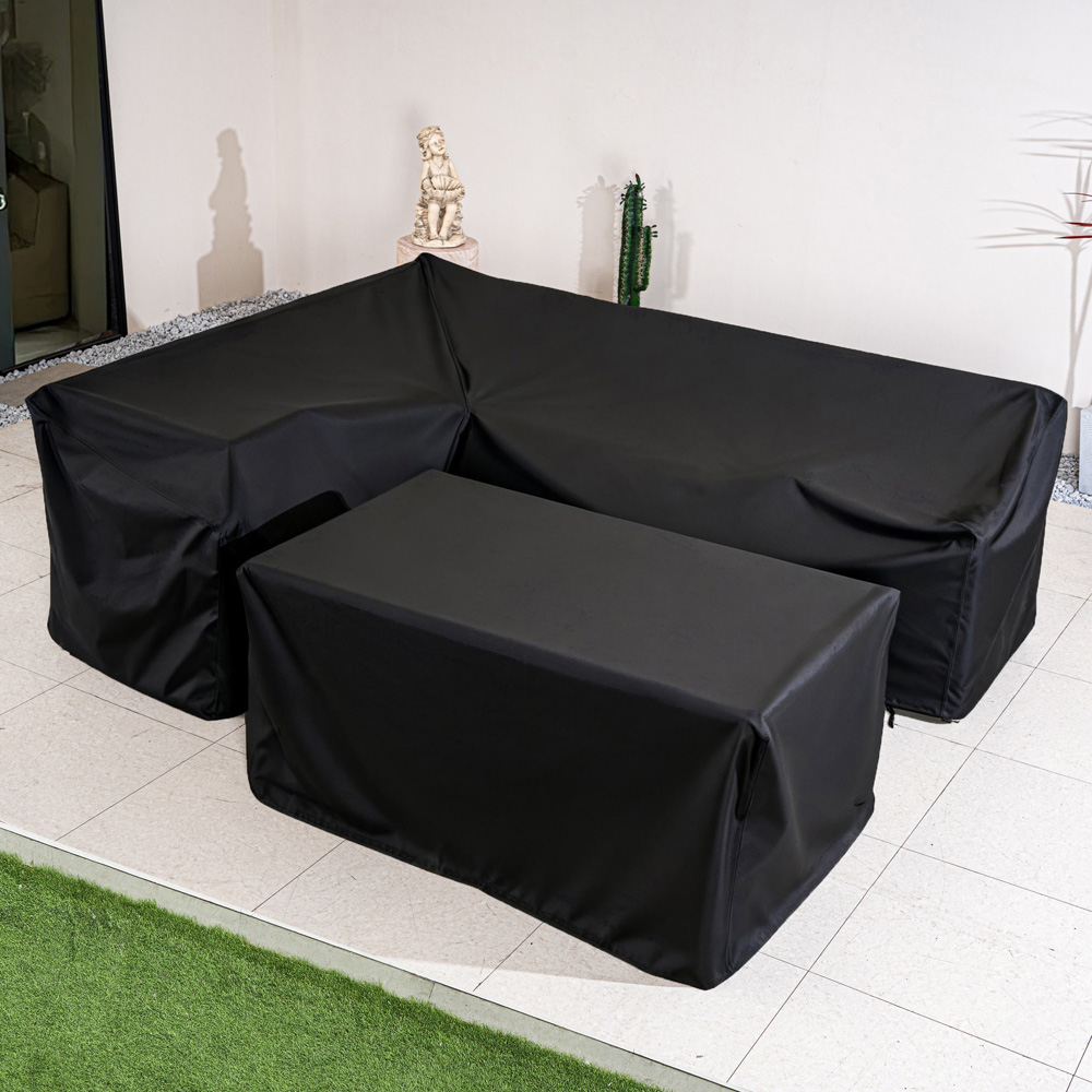Direct Wicker Table and Corner Set Protective Cover Image 2
