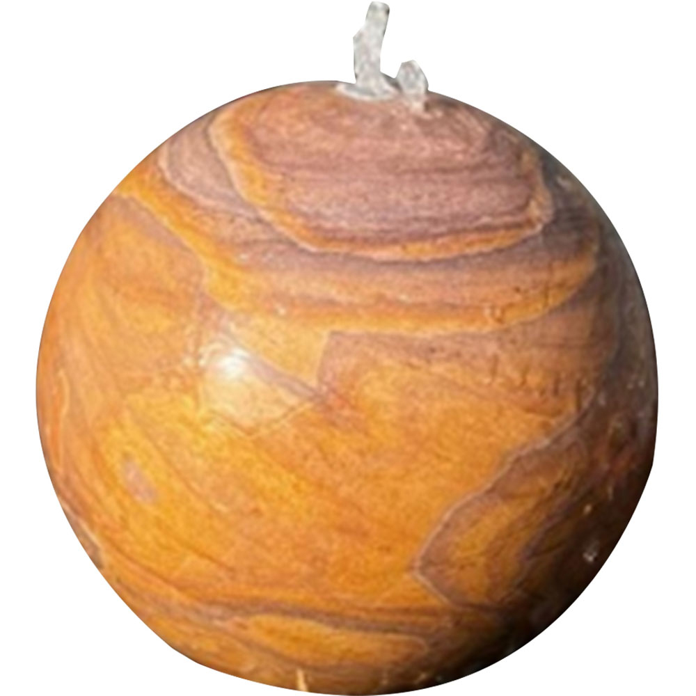 Tranquillity Sandstone Sphere Solar Powered LED Water Feature 40cm Image 1